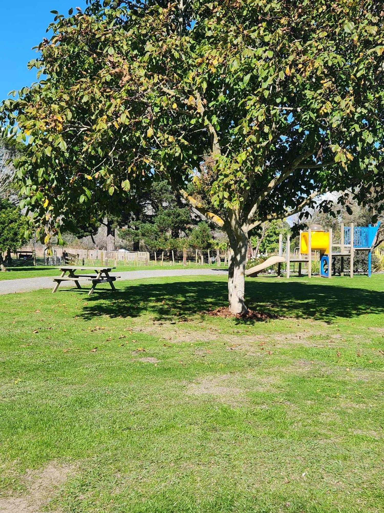 Bulls Motel & Holiday Park Halcombe Esterno foto